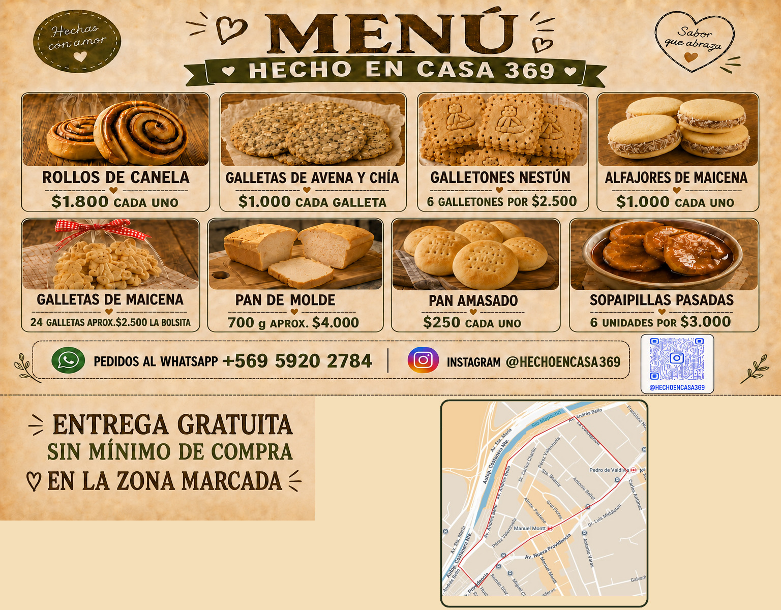 Menú actual de Hecho en Casa 369 — página 2